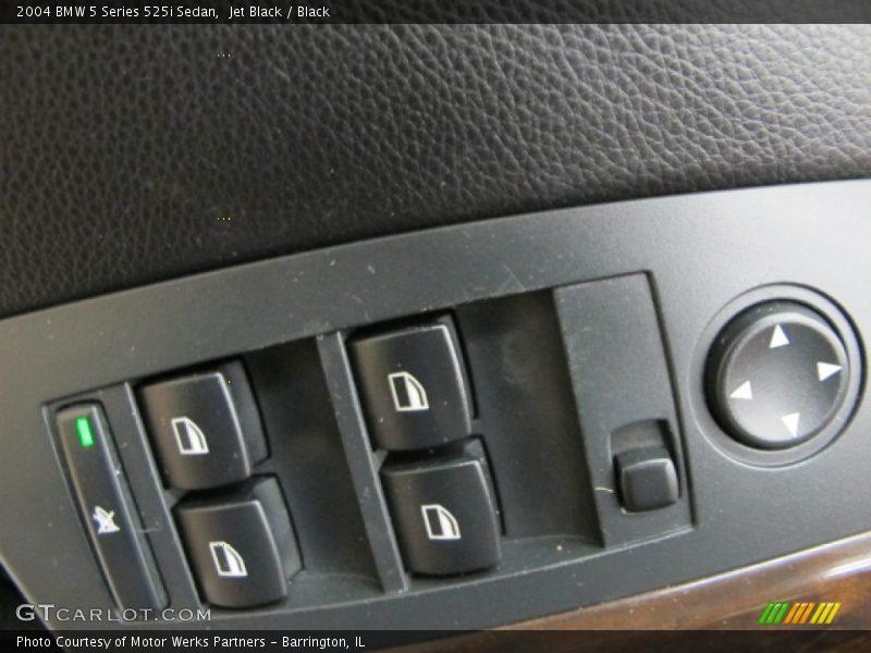 Jet Black / Black 2004 BMW 5 Series 525i Sedan