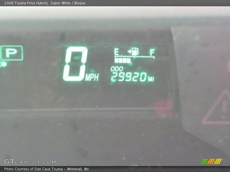 Super White / Bisque 2008 Toyota Prius Hybrid