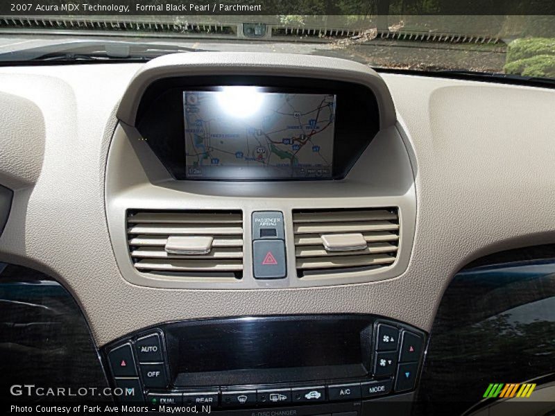 Formal Black Pearl / Parchment 2007 Acura MDX Technology