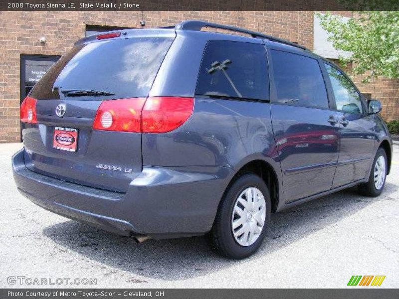 Slate Metallic / Stone 2008 Toyota Sienna LE