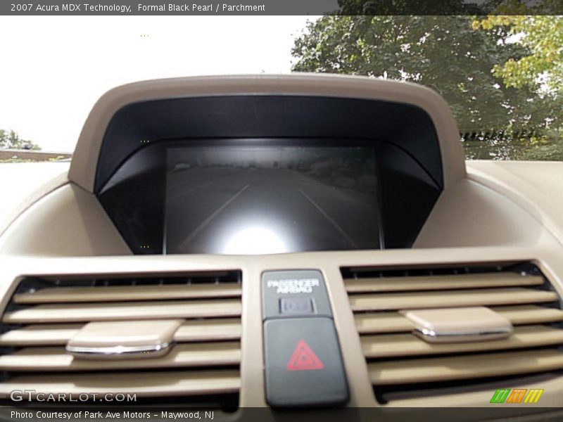 Formal Black Pearl / Parchment 2007 Acura MDX Technology