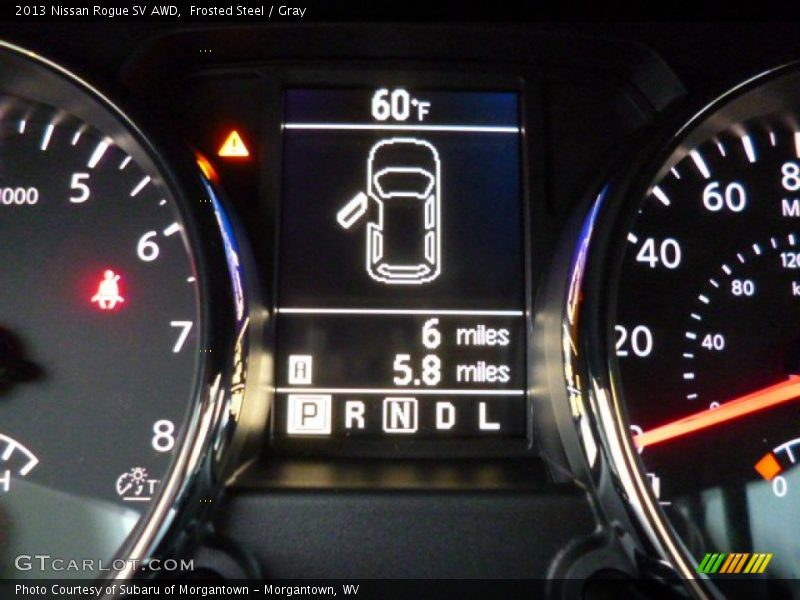 Frosted Steel / Gray 2013 Nissan Rogue SV AWD
