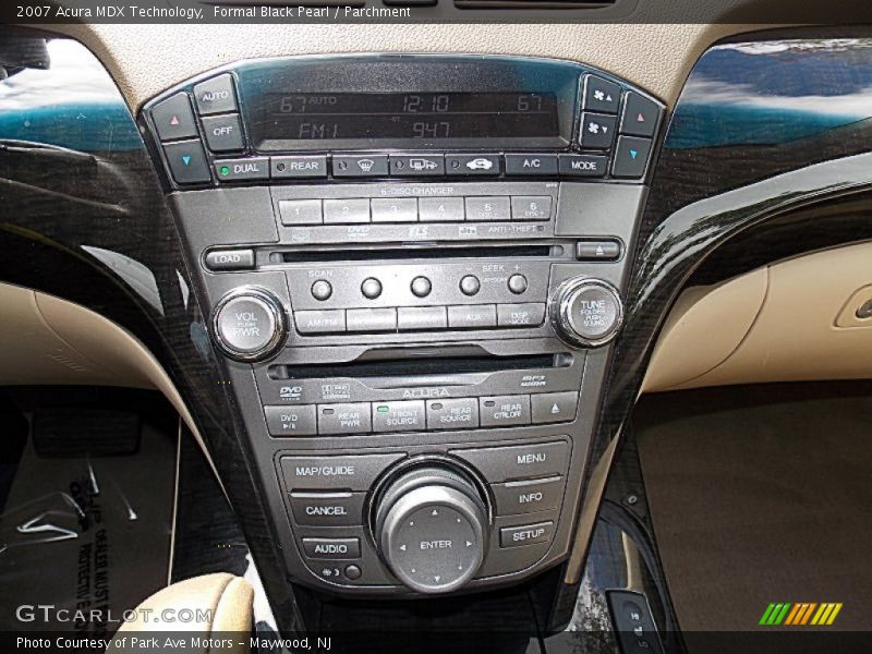 Formal Black Pearl / Parchment 2007 Acura MDX Technology
