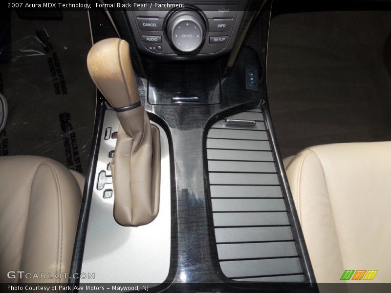 Formal Black Pearl / Parchment 2007 Acura MDX Technology