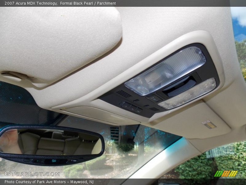 Formal Black Pearl / Parchment 2007 Acura MDX Technology