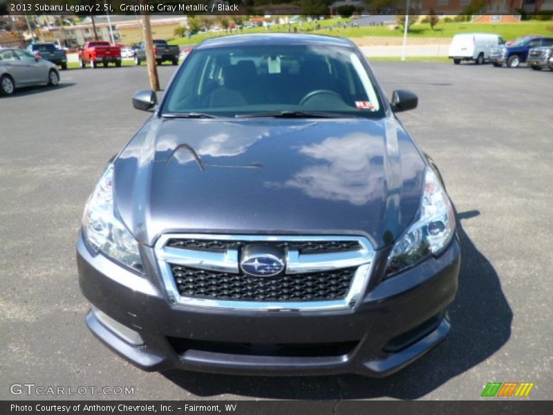Graphite Gray Metallic / Black 2013 Subaru Legacy 2.5i