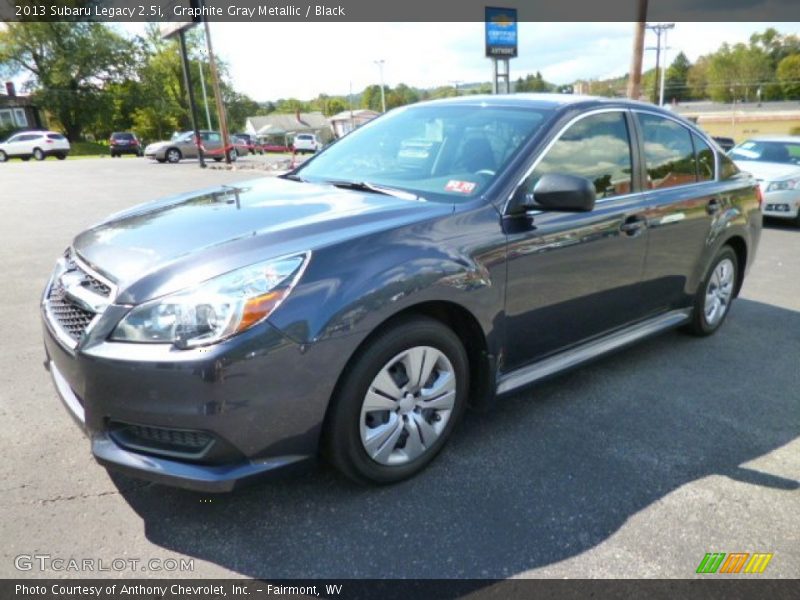 Graphite Gray Metallic / Black 2013 Subaru Legacy 2.5i