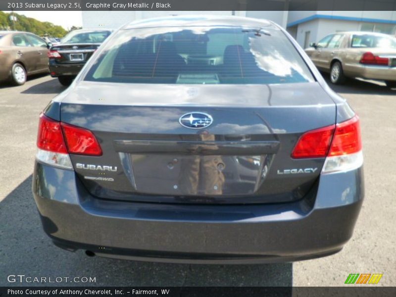 Graphite Gray Metallic / Black 2013 Subaru Legacy 2.5i