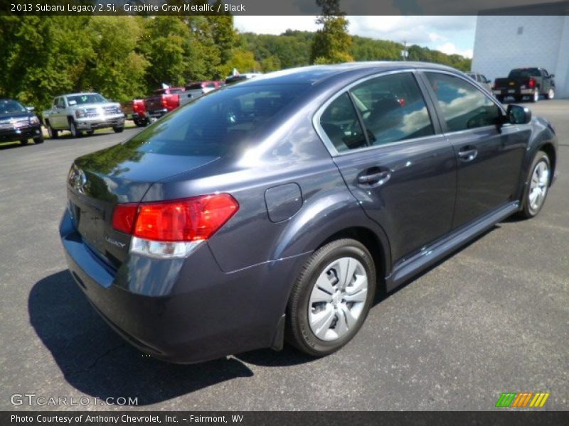 Graphite Gray Metallic / Black 2013 Subaru Legacy 2.5i