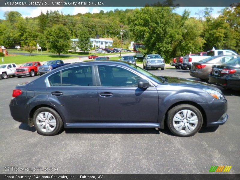 Graphite Gray Metallic / Black 2013 Subaru Legacy 2.5i