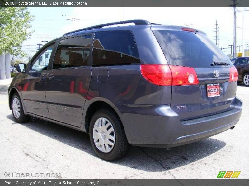 Slate Metallic / Stone 2008 Toyota Sienna LE