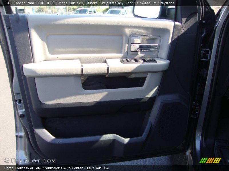 Mineral Gray Metallic / Dark Slate/Medium Graystone 2012 Dodge Ram 2500 HD SLT Mega Cab 4x4