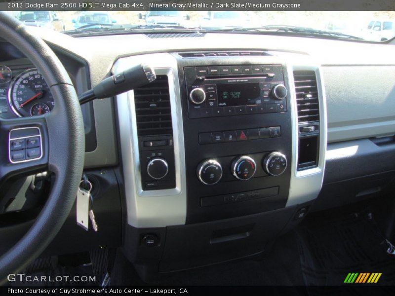 Mineral Gray Metallic / Dark Slate/Medium Graystone 2012 Dodge Ram 2500 HD SLT Mega Cab 4x4