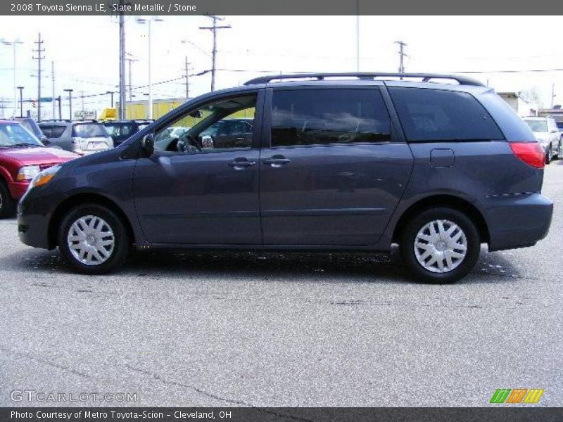 Slate Metallic / Stone 2008 Toyota Sienna LE