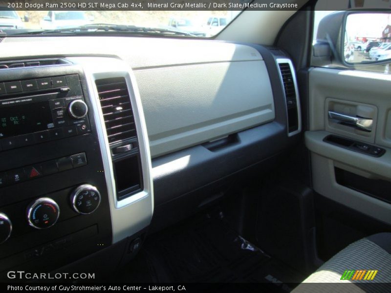 Mineral Gray Metallic / Dark Slate/Medium Graystone 2012 Dodge Ram 2500 HD SLT Mega Cab 4x4