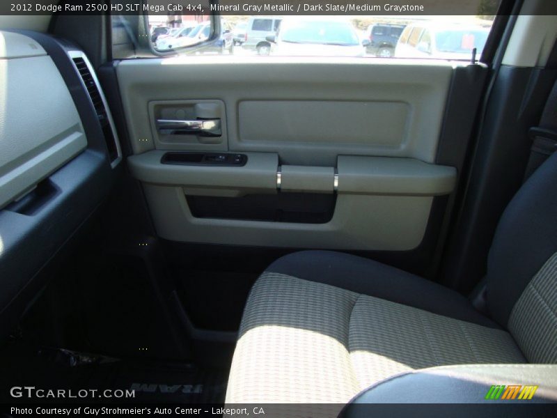 Mineral Gray Metallic / Dark Slate/Medium Graystone 2012 Dodge Ram 2500 HD SLT Mega Cab 4x4