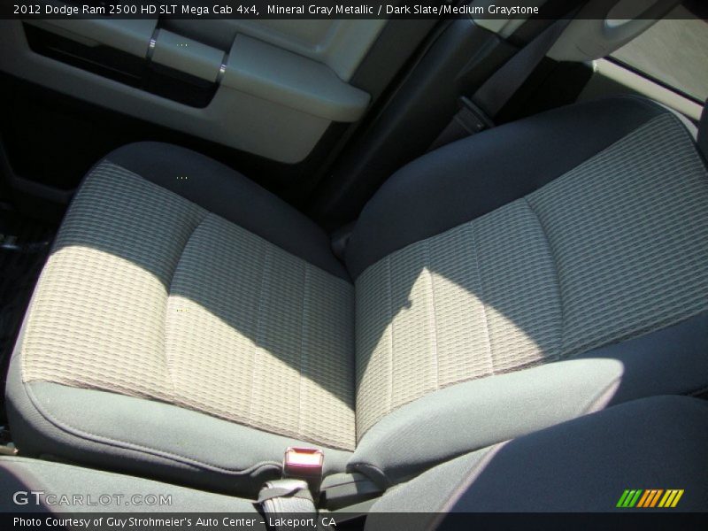 Mineral Gray Metallic / Dark Slate/Medium Graystone 2012 Dodge Ram 2500 HD SLT Mega Cab 4x4