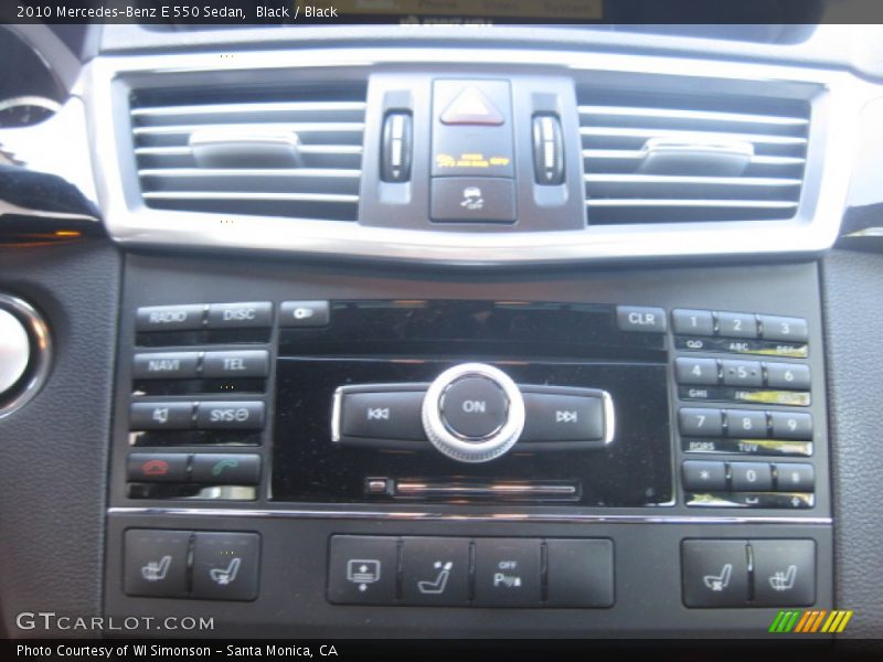 Black / Black 2010 Mercedes-Benz E 550 Sedan