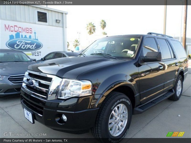 Tuxedo Black / Stone 2014 Ford Expedition XLT