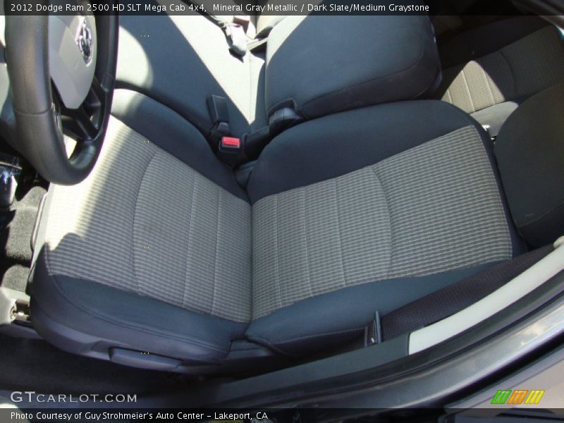 Mineral Gray Metallic / Dark Slate/Medium Graystone 2012 Dodge Ram 2500 HD SLT Mega Cab 4x4