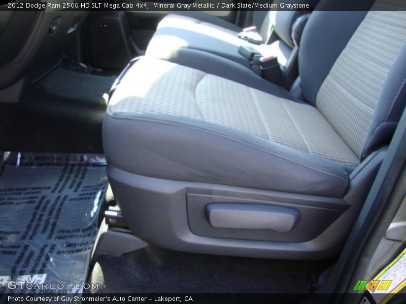 Mineral Gray Metallic / Dark Slate/Medium Graystone 2012 Dodge Ram 2500 HD SLT Mega Cab 4x4