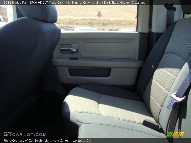 Mineral Gray Metallic / Dark Slate/Medium Graystone 2012 Dodge Ram 2500 HD SLT Mega Cab 4x4