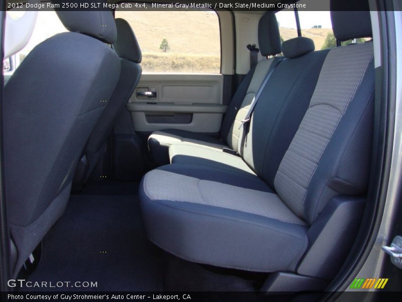 Mineral Gray Metallic / Dark Slate/Medium Graystone 2012 Dodge Ram 2500 HD SLT Mega Cab 4x4