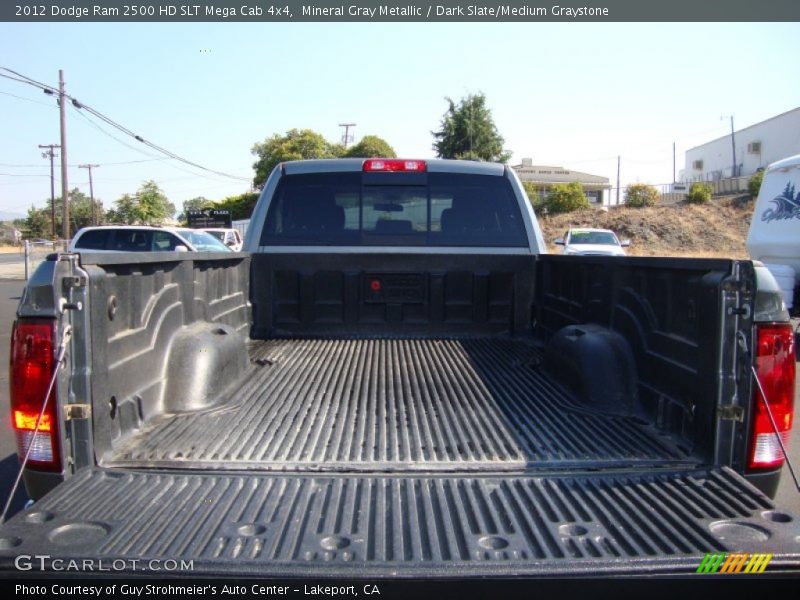 Mineral Gray Metallic / Dark Slate/Medium Graystone 2012 Dodge Ram 2500 HD SLT Mega Cab 4x4