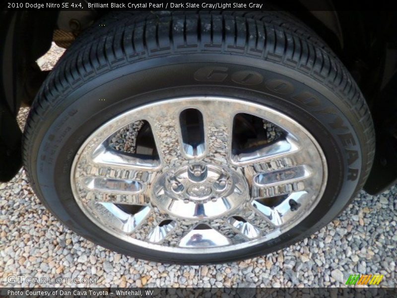 Brilliant Black Crystal Pearl / Dark Slate Gray/Light Slate Gray 2010 Dodge Nitro SE 4x4