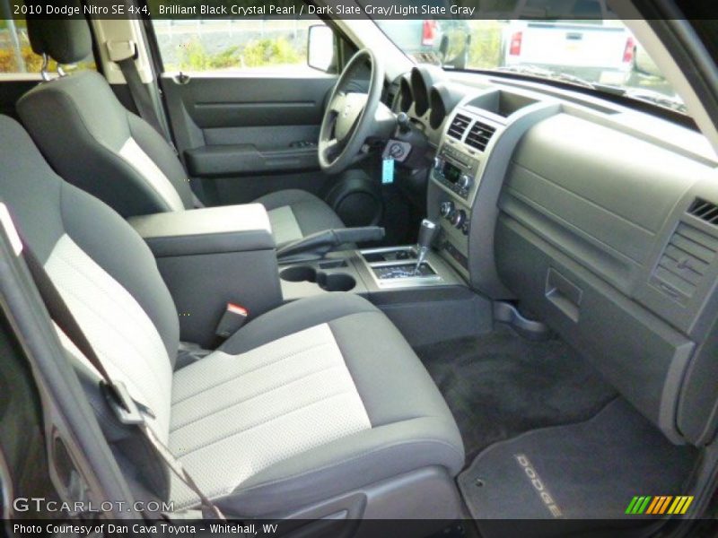 Brilliant Black Crystal Pearl / Dark Slate Gray/Light Slate Gray 2010 Dodge Nitro SE 4x4