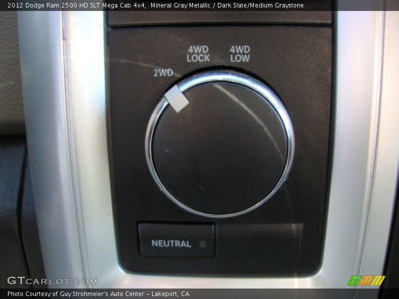 Controls of 2012 Ram 2500 HD SLT Mega Cab 4x4