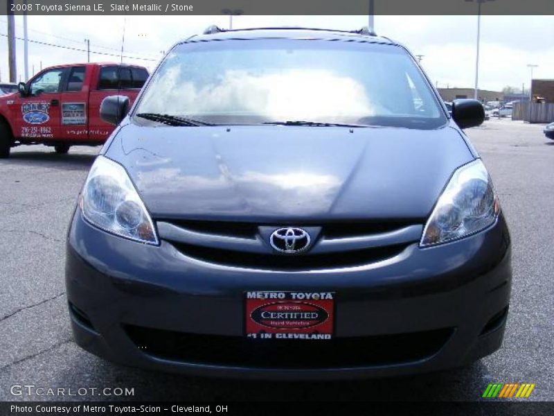 Slate Metallic / Stone 2008 Toyota Sienna LE