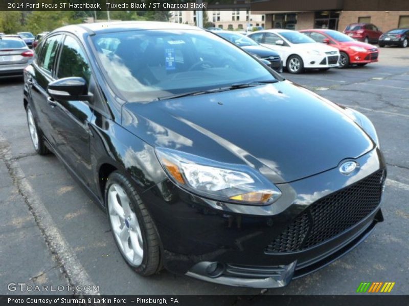 Tuxedo Black / ST Charcoal Black 2014 Ford Focus ST Hatchback