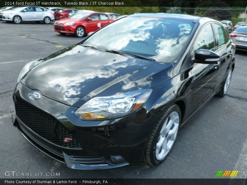 Tuxedo Black / ST Charcoal Black 2014 Ford Focus ST Hatchback