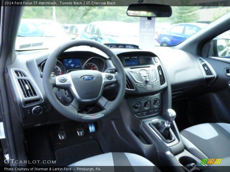  2014 Focus ST Hatchback ST Charcoal Black Interior