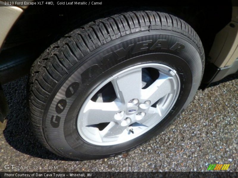 Gold Leaf Metallic / Camel 2010 Ford Escape XLT 4WD