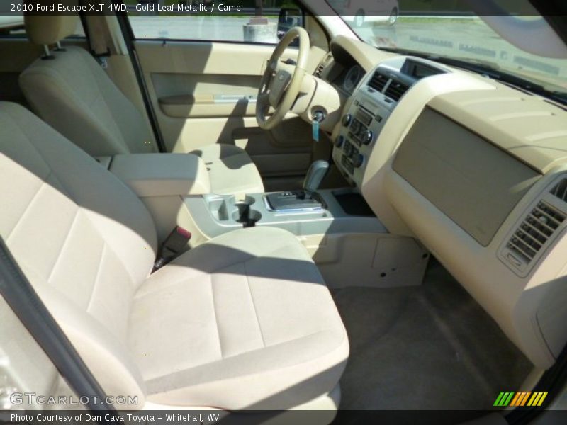Gold Leaf Metallic / Camel 2010 Ford Escape XLT 4WD