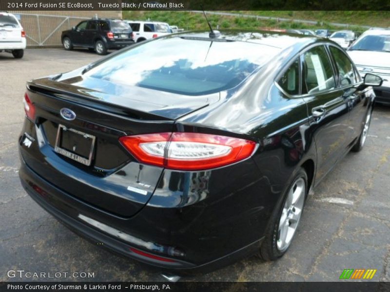 Tuxedo Black / Charcoal Black 2014 Ford Fusion SE EcoBoost