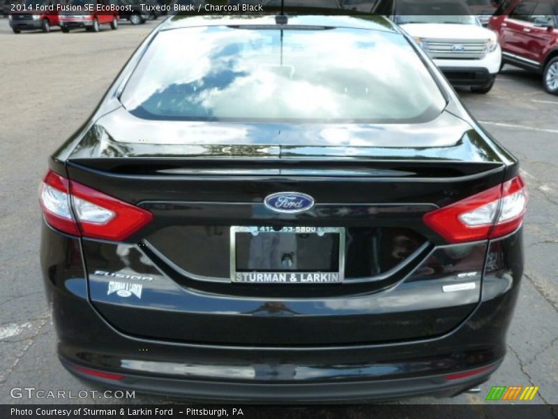 Tuxedo Black / Charcoal Black 2014 Ford Fusion SE EcoBoost