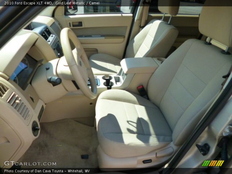 Gold Leaf Metallic / Camel 2010 Ford Escape XLT 4WD