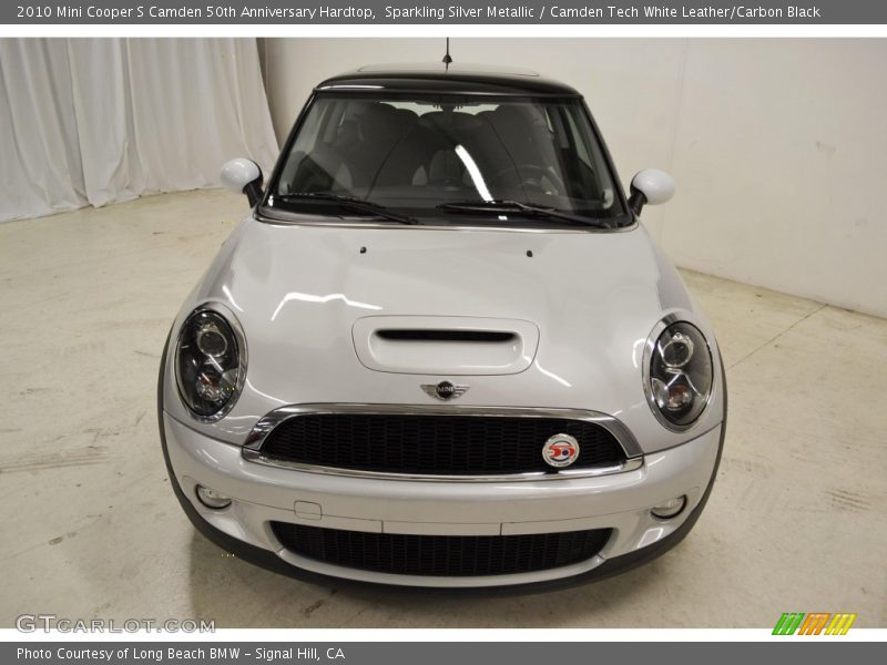 Sparkling Silver Metallic / Camden Tech White Leather/Carbon Black 2010 Mini Cooper S Camden 50th Anniversary Hardtop