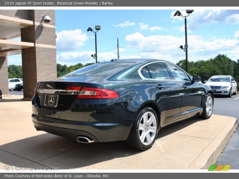 Botanical Green Metallic / Barley 2010 Jaguar XF Sport Sedan