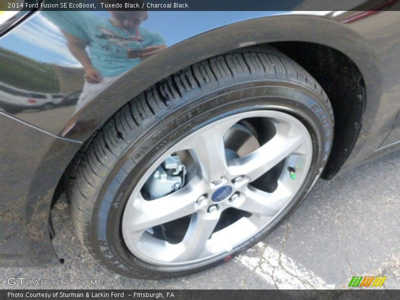 Tuxedo Black / Charcoal Black 2014 Ford Fusion SE EcoBoost