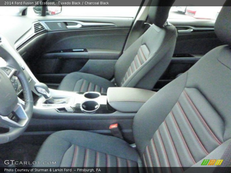 Front Seat of 2014 Fusion SE EcoBoost