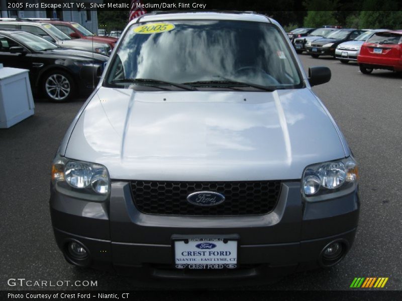 Silver Metallic / Medium/Dark Flint Grey 2005 Ford Escape XLT V6