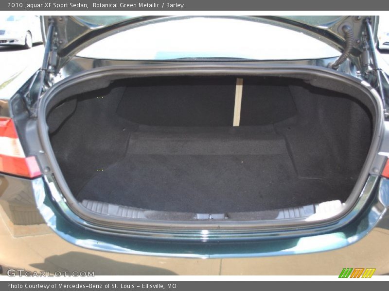 Botanical Green Metallic / Barley 2010 Jaguar XF Sport Sedan
