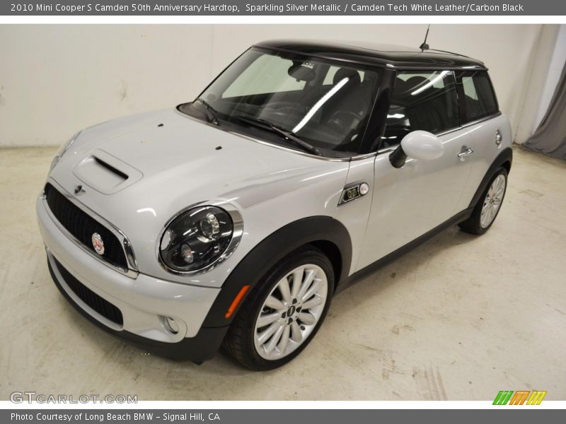 Sparkling Silver Metallic / Camden Tech White Leather/Carbon Black 2010 Mini Cooper S Camden 50th Anniversary Hardtop