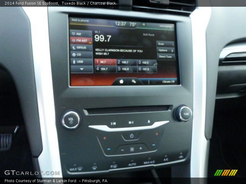 Tuxedo Black / Charcoal Black 2014 Ford Fusion SE EcoBoost