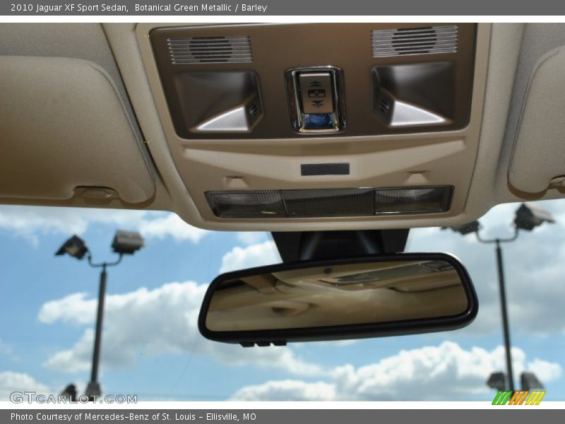 Botanical Green Metallic / Barley 2010 Jaguar XF Sport Sedan