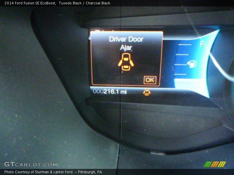 Tuxedo Black / Charcoal Black 2014 Ford Fusion SE EcoBoost